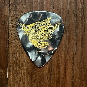 Disney Rock 'n' Roller Coaster Aerosmith Guitar Pick Gray Marble